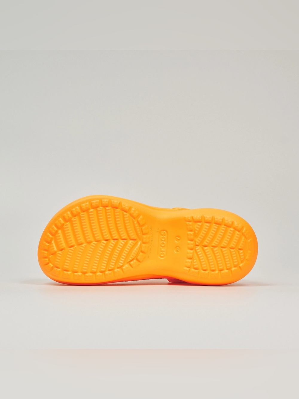 Crocs Bae clogs in orangesicle women’s 7 bright orange platform shoes literide - Picture 9 of 16